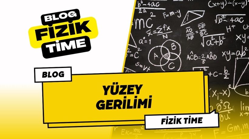 Yüzey Gerilimi