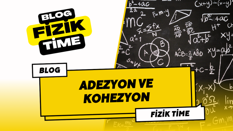 Adezyon ve Kohezyon