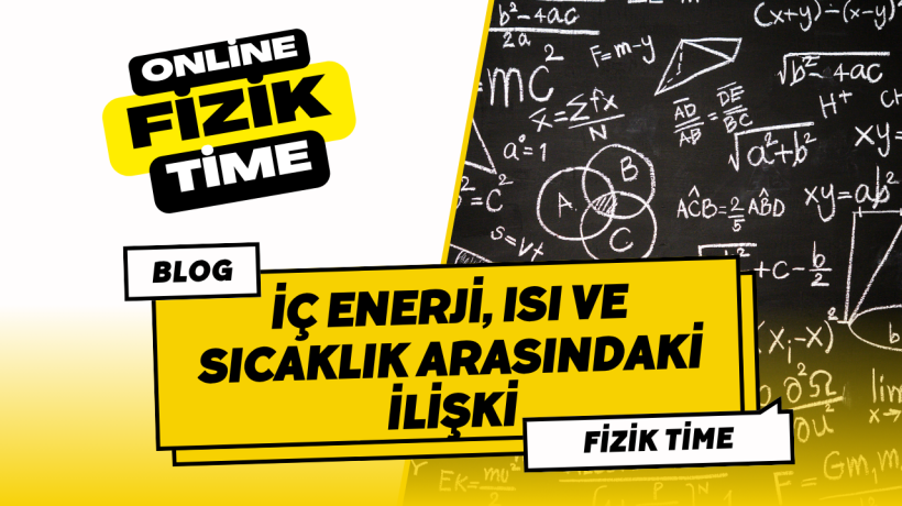 İÇ ENERJİ, ISI VE SICAKLIK ARASINDAKİ İLİŞKİ